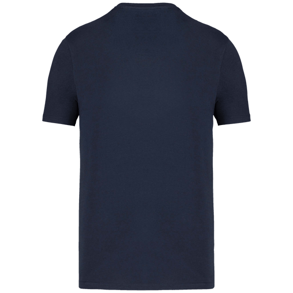 T shirt manches courtes unisexe bio dos Navy Blue