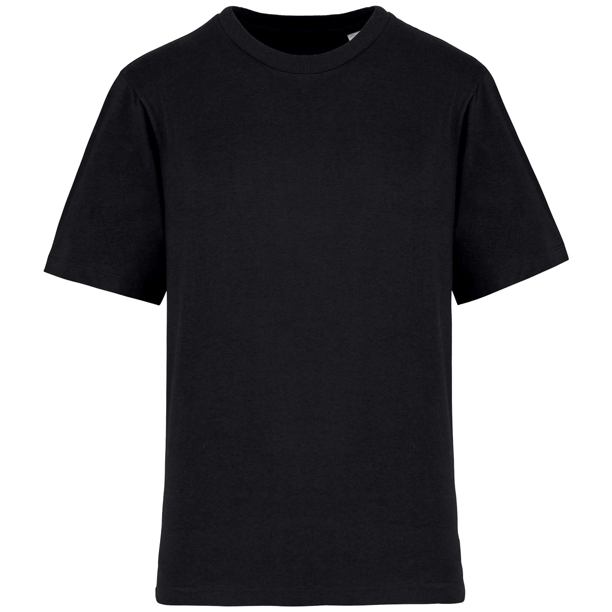 T-Shirt Oversize Homme Bio | En Coton Bio Et Recyclé | Personnalise En Impression Et Broderie Black