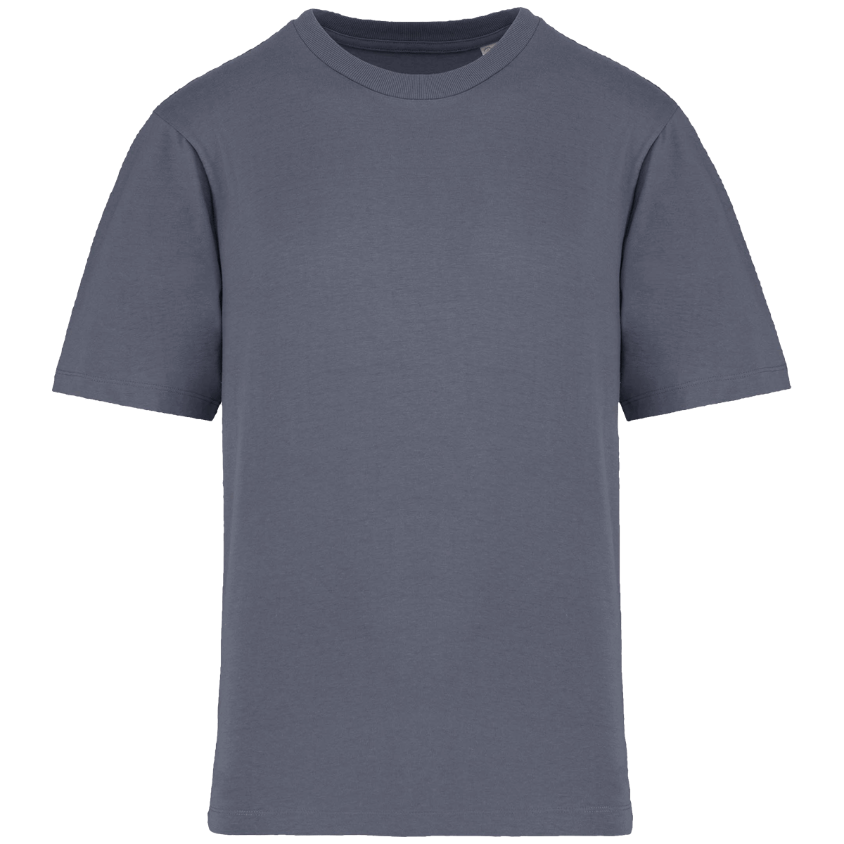 T-Shirt Oversize Enfant Bio | Coton Bio Et Recyclé | Impression Et Broderie Mineral Grey