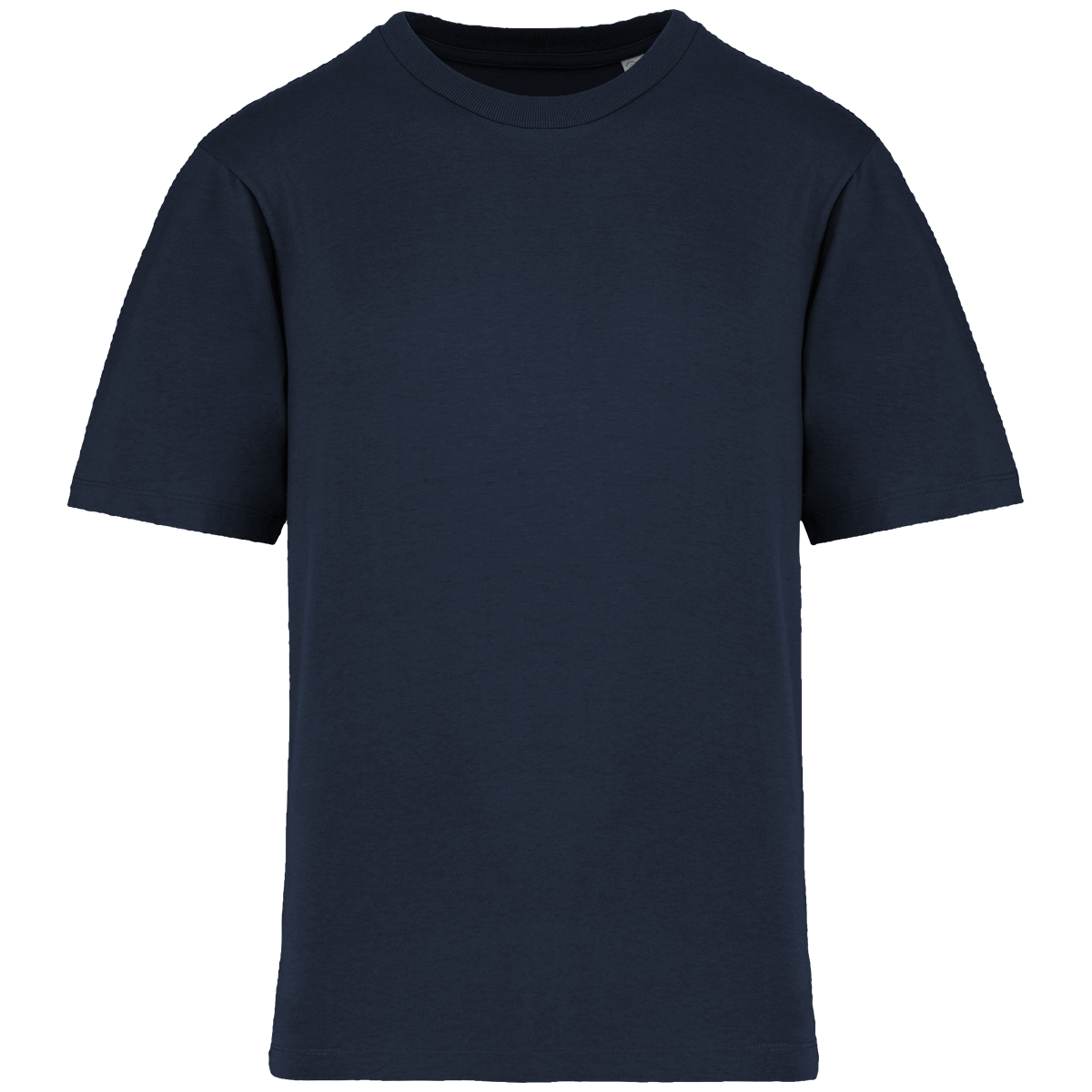 T-Shirt Oversize Enfant Bio | Coton Bio Et Recyclé | Impression Et Broderie Navy Blue