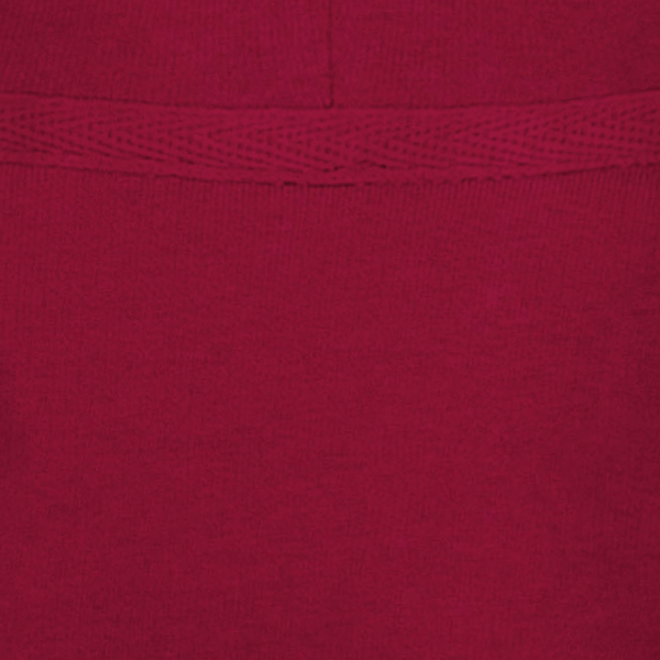 Sweat capuche unisexe bio col Hibiscus Red