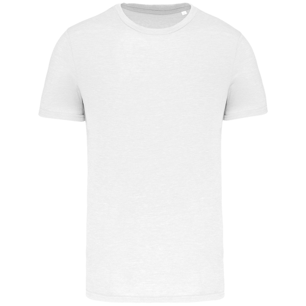 T-Shirt Triblend Sport Unisexe | Broderie Et Impression White