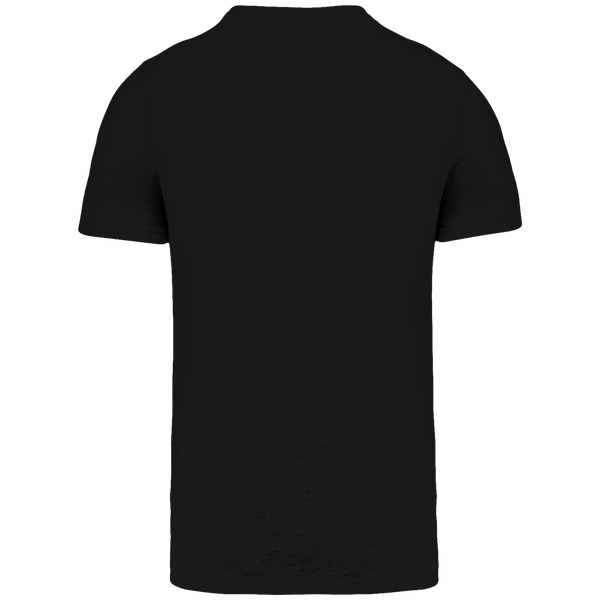 T shirt triblend sport unisexe dos Black