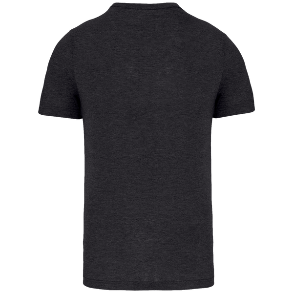 T shirt triblend sport unisexe dos Dark Grey Heather