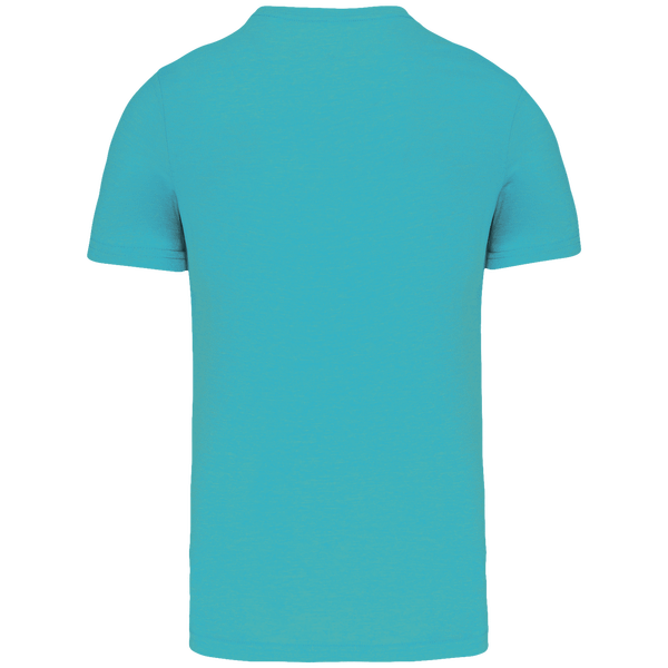 T shirt triblend sport unisexe dos Light Turquoise