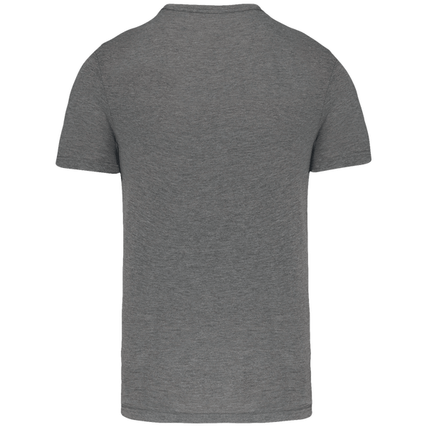 T shirt triblend sport unisexe dos Grey Heather