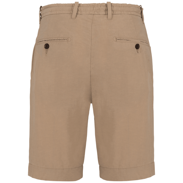 Bermuda leger homme dos Wet Sand