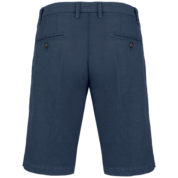 Bermuda chino homme dos Washed Light Navy