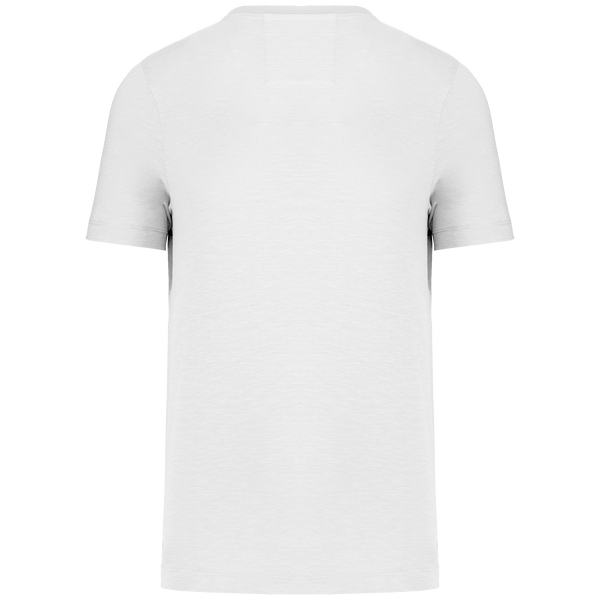 T shirt slub dos White