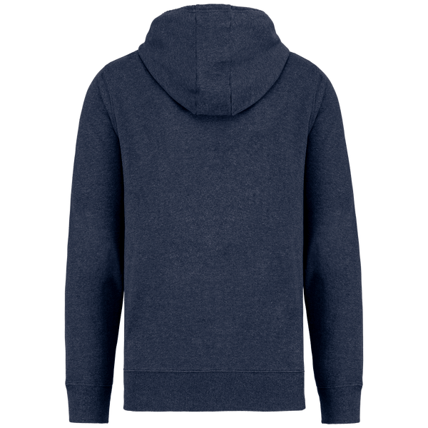 Sweat a capuche recycle unisexe dos Recycled Navy Heather