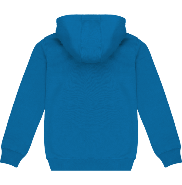 Hoodie with zip kids dos Light Royal Blue