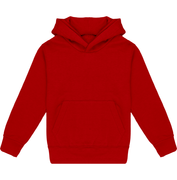 Hoodie kids face Red