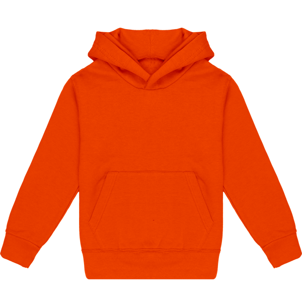 Kapuzen-Sweatshirts Für Kinder Orange