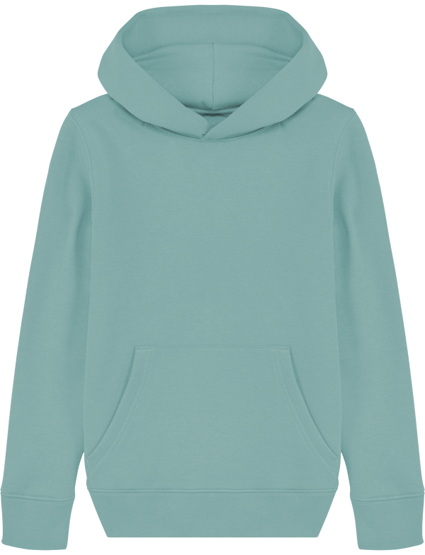 Sweat shirt enfant mini cruiser face Teal Monstera