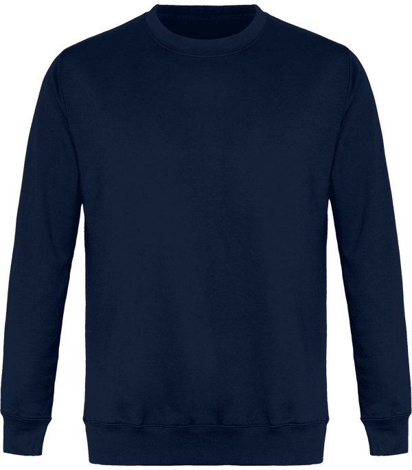 Unisex Round Neck Sweatshirt Navy