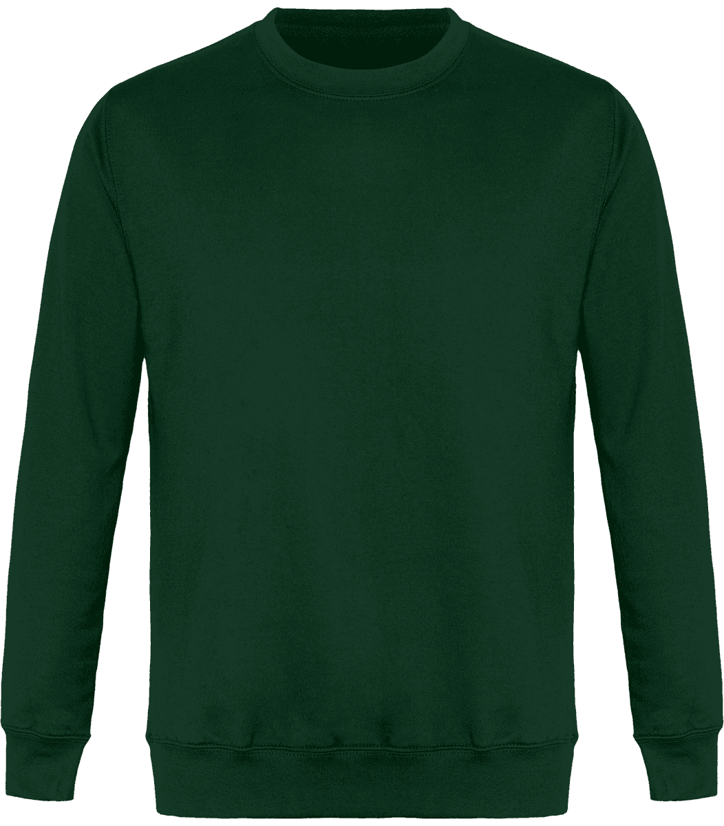 Sweat Col Rond Unisexe Forest Green
