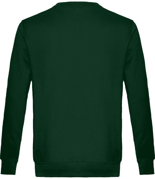 Sweatshirt crew neck unisex dos Forest Green