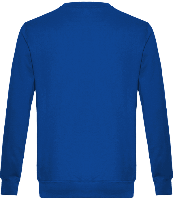 Sweatshirt crew neck unisex dos Light Royal Blue