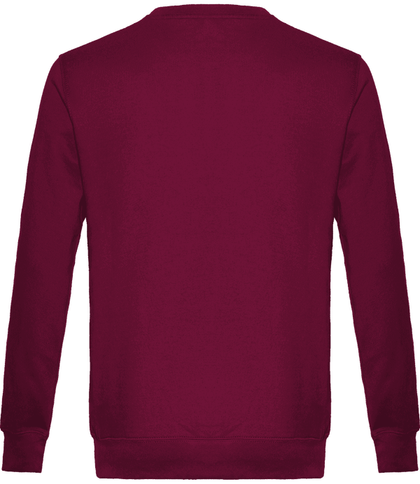 Sweatshirt crew neck unisex dos Wine