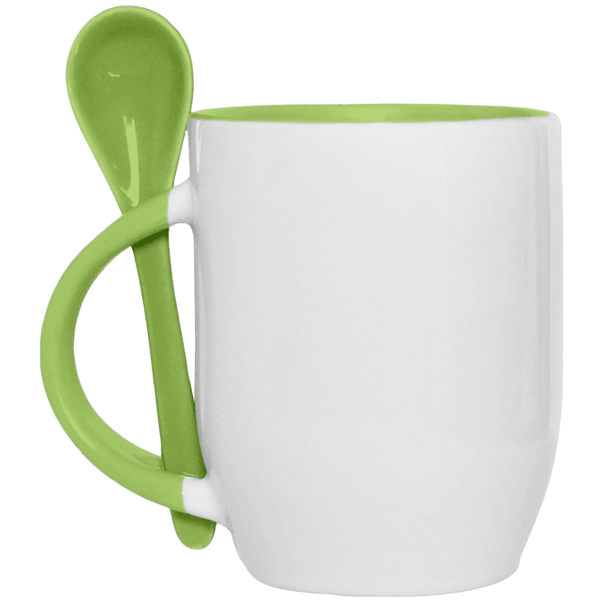 Tasse Avec Cuillère Intégrée  VERT