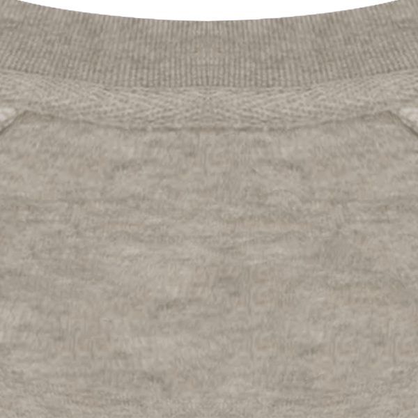 Sweat shirt col rond homme stanley stroller col Heather Sand