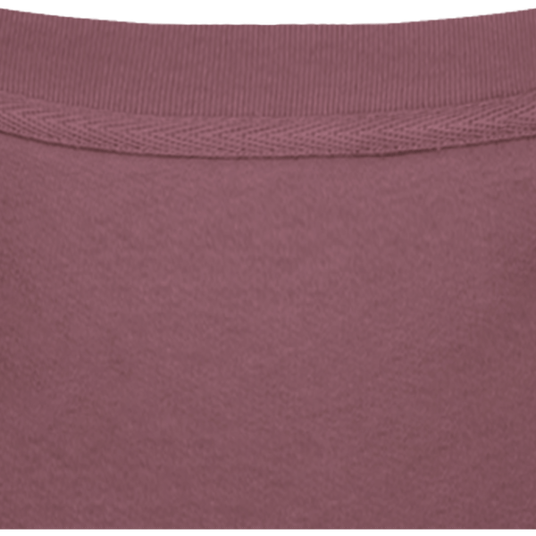 Sweat col rond unisexe 350gr stanley changer col Hibiscus Rose