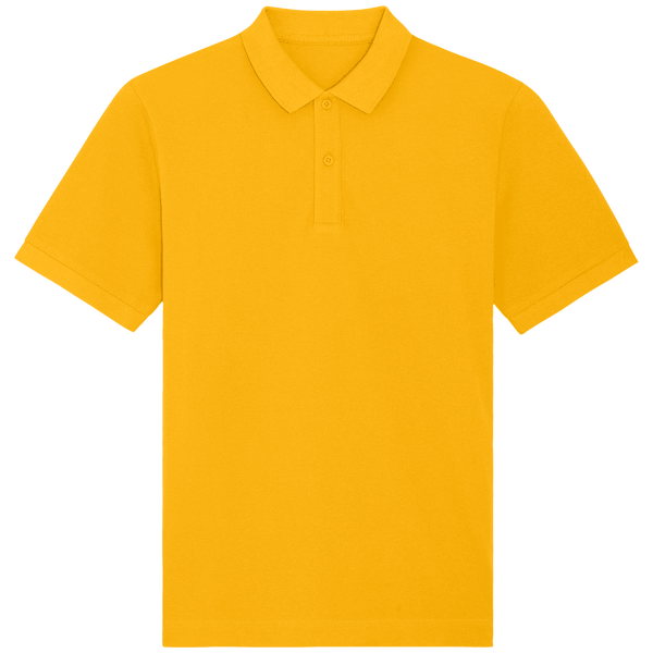 Polo unisexe bio prepster face Spectra Yellow