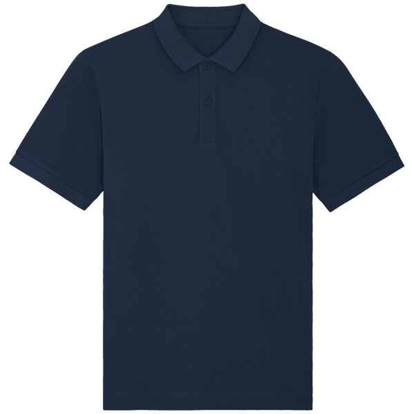 Polo unisexe bio prepster face French Navy