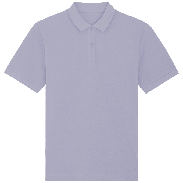Polo unisexe bio prepster face Lavender