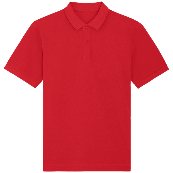 Polo unisexe bio prepster face Red