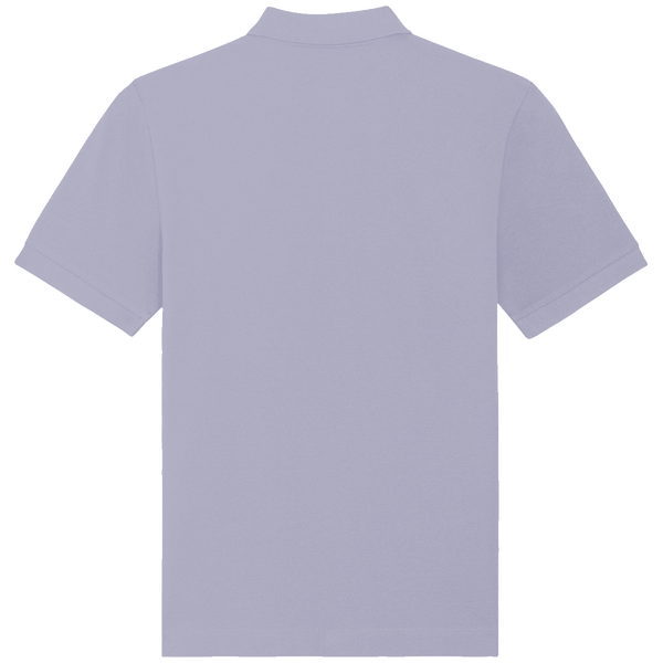 Polo unisexe bio prepster dos Lavender