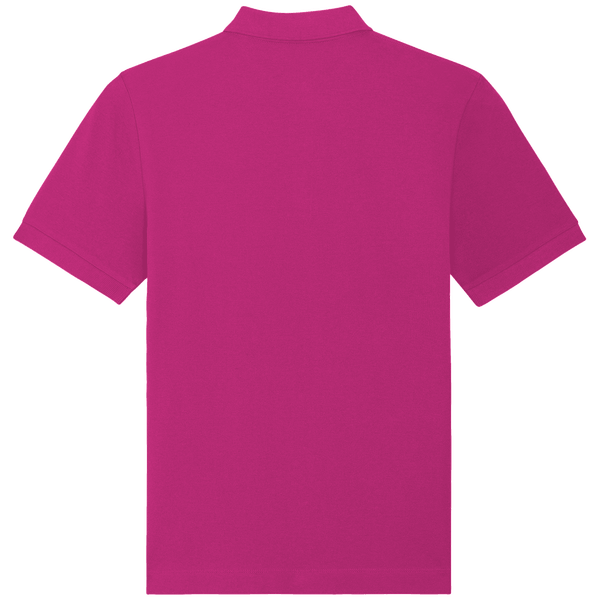 Polo unisexe bio prepster dos Orchid Flower