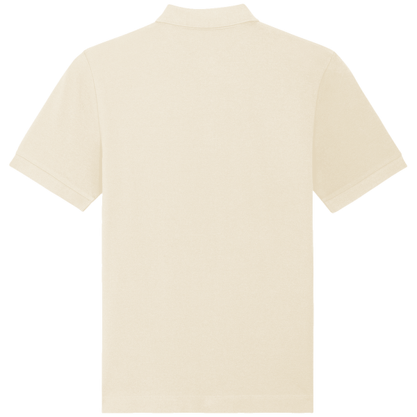 Polo unisexe bio prepster dos Natural Raw