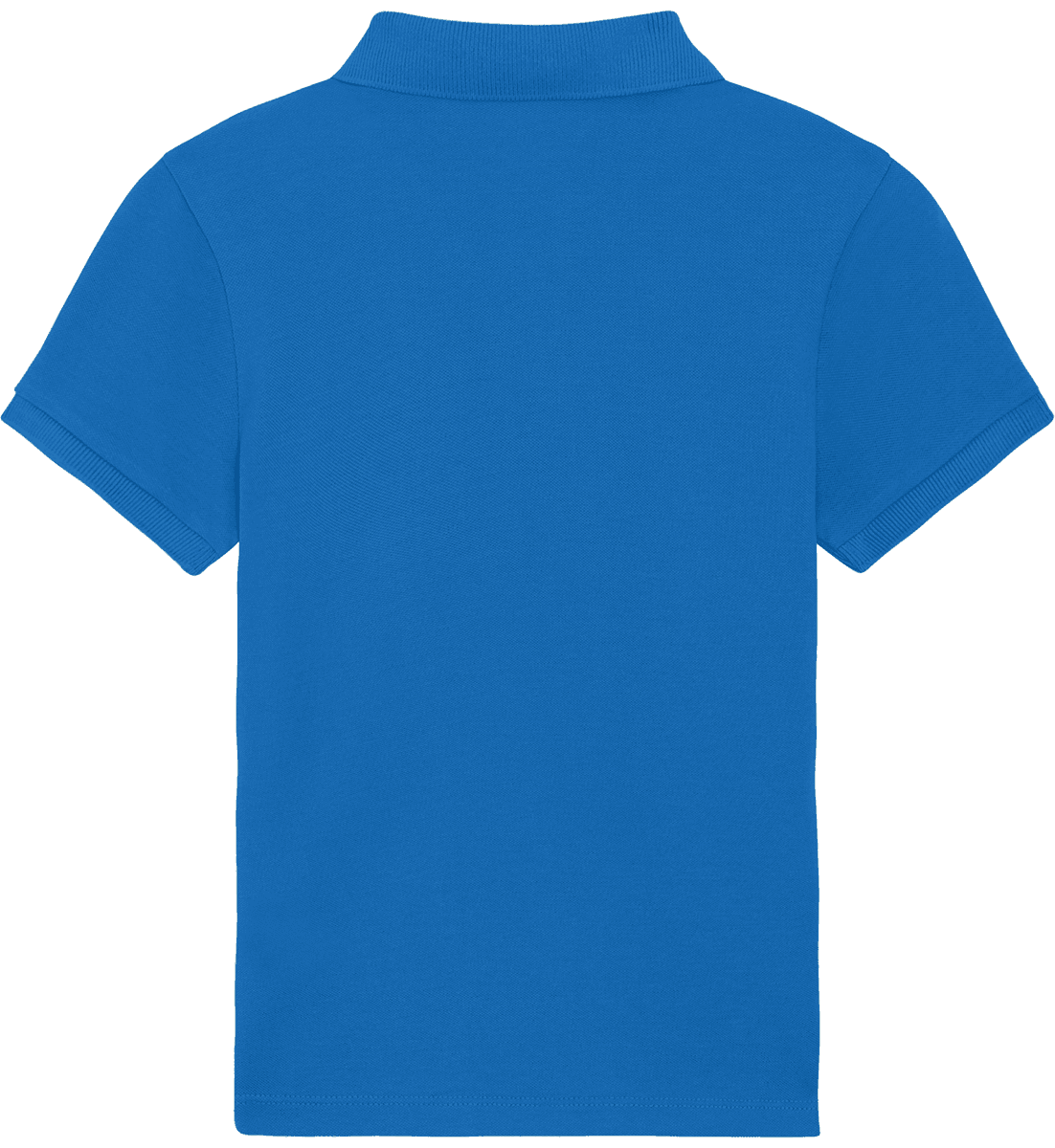 Polo enfant bio stanley mini sprinter dos Royal Blue