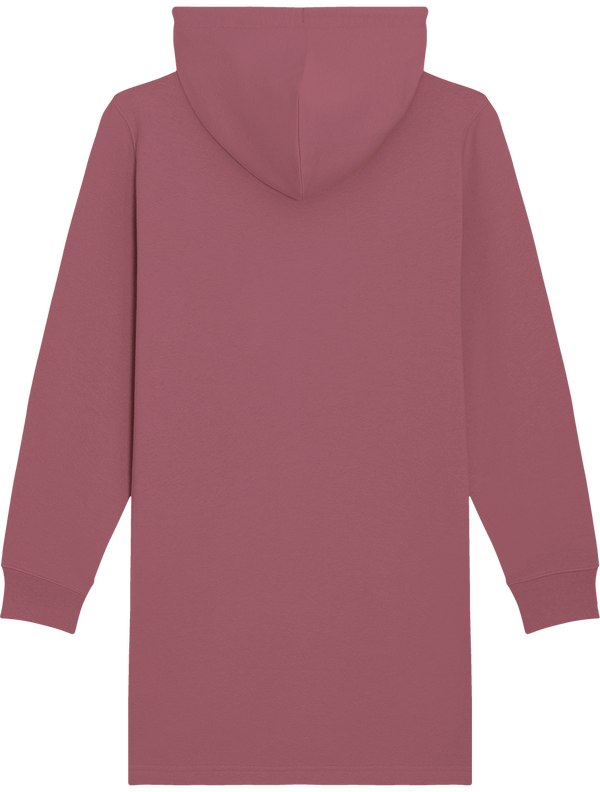 Robe sweat shirt a capuche stella streeter dos Hibiscus Rose