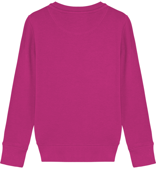 Sweat col rond enfant 300 gr mini changer dos Orchid Flower