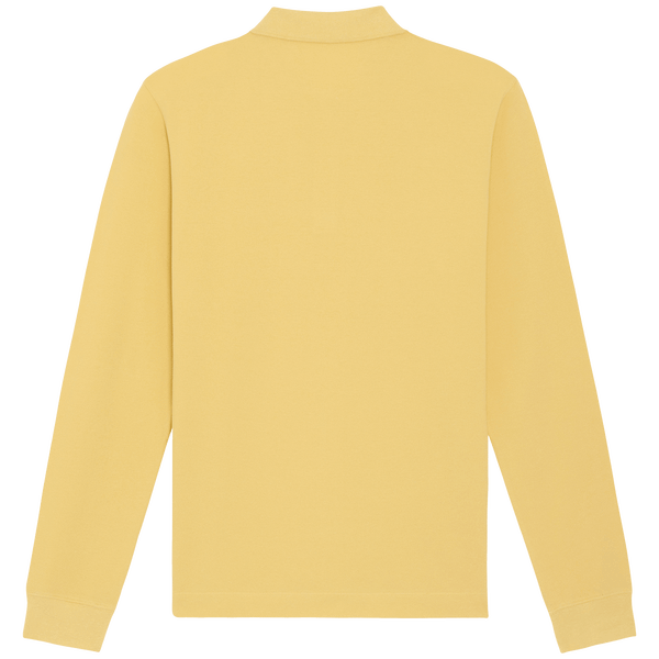 Polo unisexe manches longues bio prepster long sleeve dos Jojoba