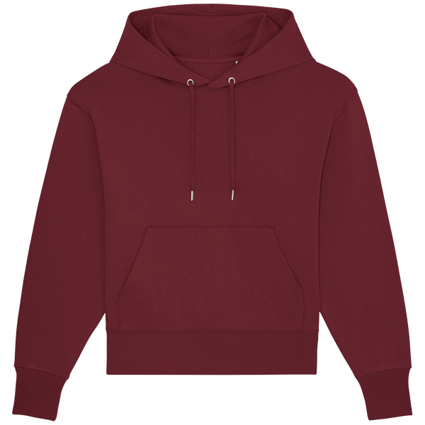 Sweat a capuche unisexe decontracte slammer face Burgundy