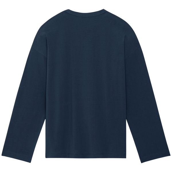 T shirt decontracte unisexe slammer dos French Navy