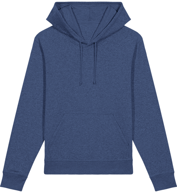Sweat shirt capuche essentiel unisexe drummer face Dark Heather Indigo