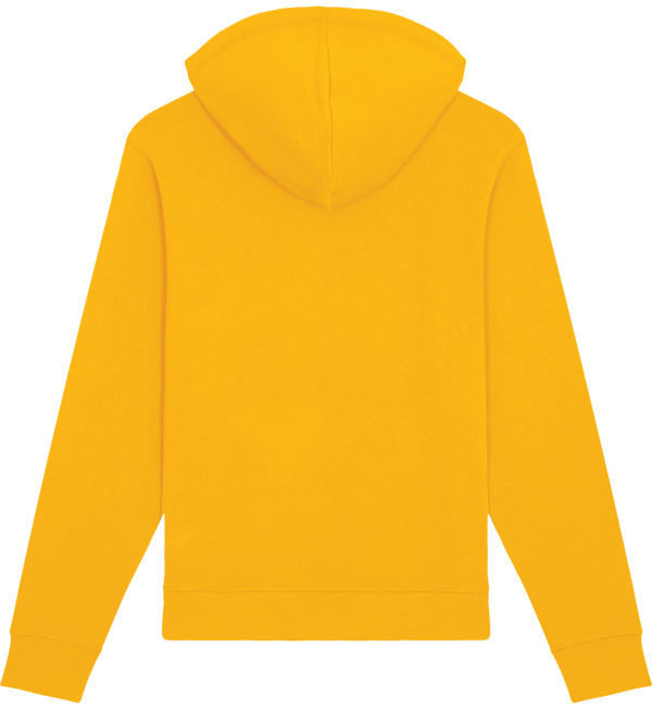 Sweat shirt capuche essentiel unisexe drummer dos Spectra Yellow