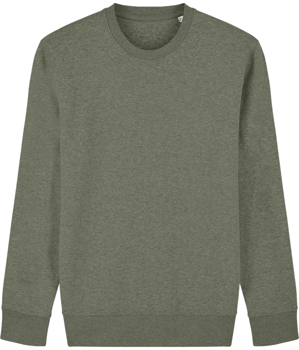 Sweat col rond unisexe 350gr stanley changer face Mid Heather Khaki