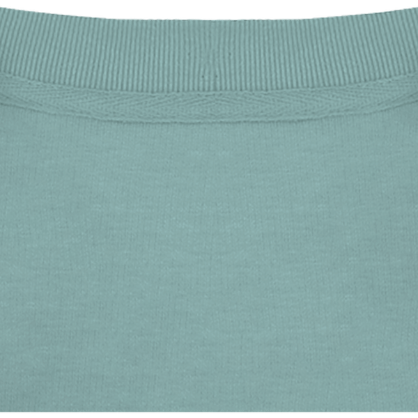 Sweat col rond unisexe 350gr stanley changer col Teal Monstera