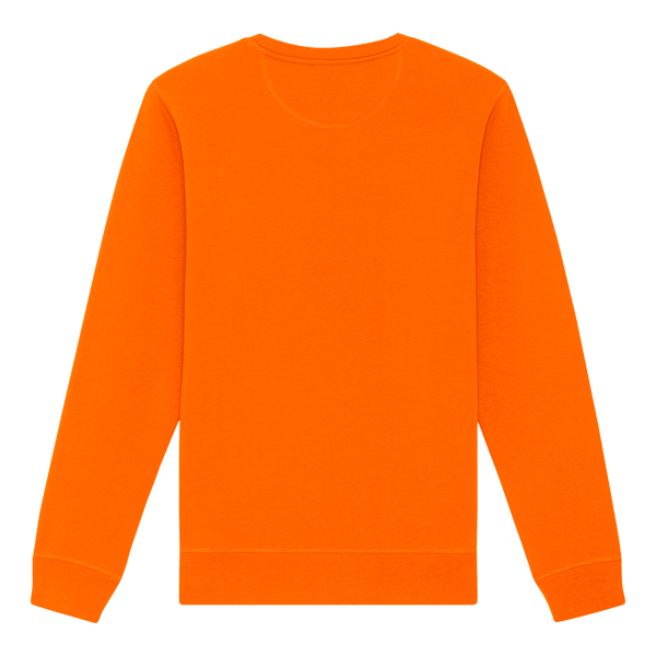 Sweatshirt a col rond unisexe stanley roller dos Bright Orange