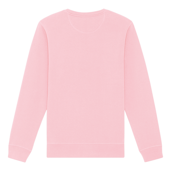 Sweatshirt a col rond unisexe stanley roller dos Cotton Pink