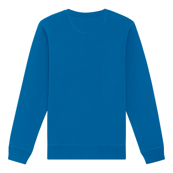 Sweatshirt a col rond unisexe stanley roller dos Royal Blue