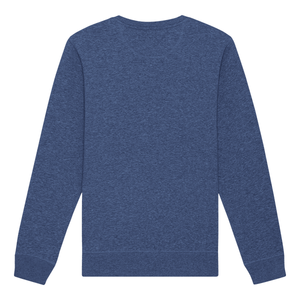 Sweatshirt a col rond unisexe stanley roller dos Dark Heather Indigo