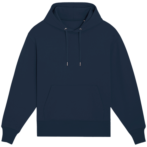 Sweat shirt a capuche unisexe epais slammer heavy face French Navy