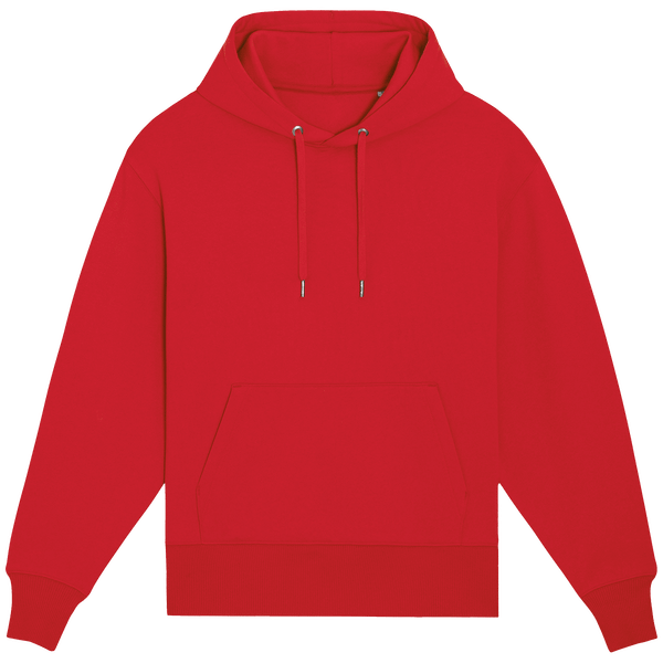 Sweat shirt a capuche unisexe epais slammer heavy face Red