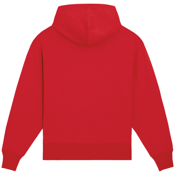 Sweat shirt a capuche unisexe epais slammer heavy dos Red